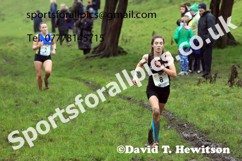 Womens under-17s and under-20s 2023 NECAA Cross Country Relays, Thornley Hall Farm, Peterlee, County Durham. Photo: David T. Hewitson/Sports for All Pics